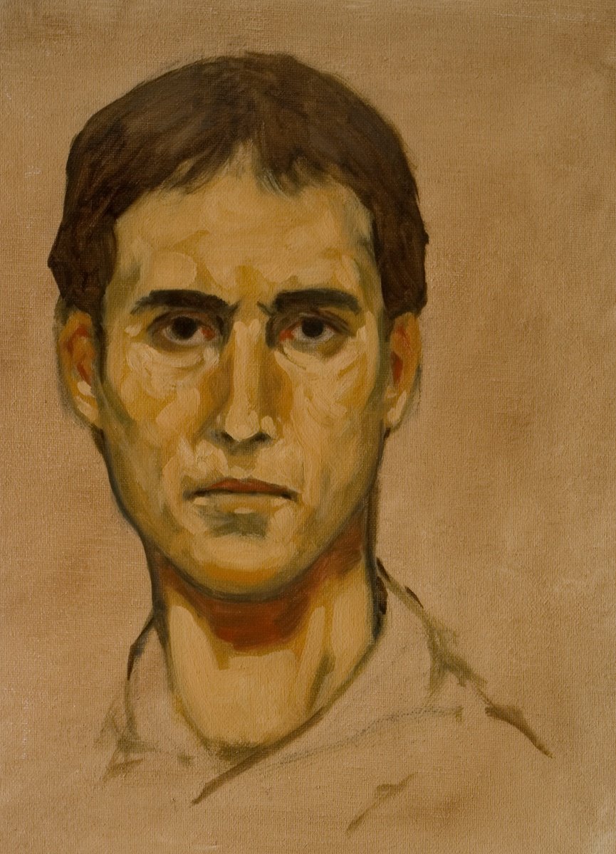 early study (selfportrait) by Olivier Payeur