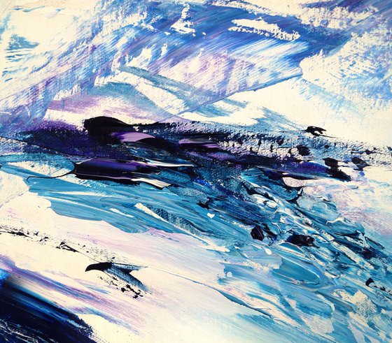 Violet And Blue Abstraction...XL 1