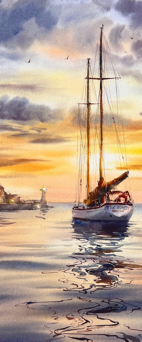 Sunset Odyssey by Eugenia Gorbacheva