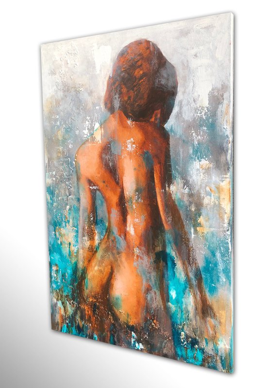 brunette  blue (120 x 80 cm) Dee Brown