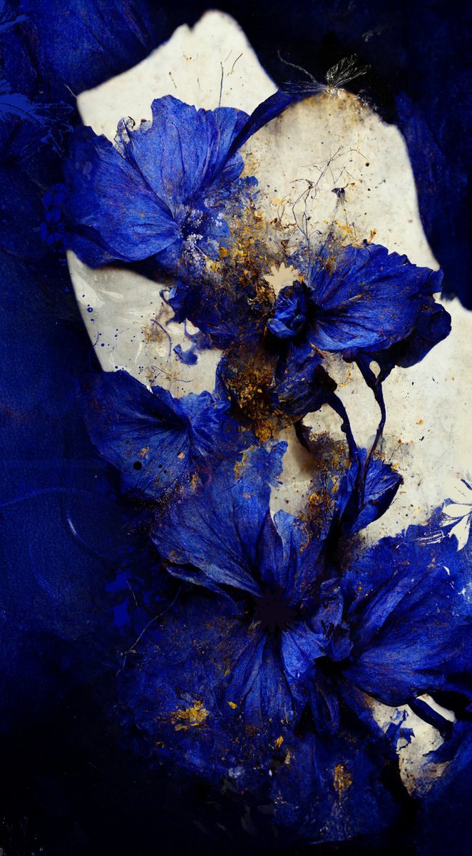 Botanical Painting By Teis Albers, 31 X 59", Room To Dream I, Original Artwork