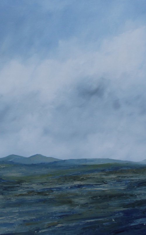 Changing Light over the Glens, Irish Landscape by John Halliday
