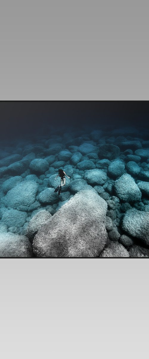 Freedive Over Rolling Stones by 27MM