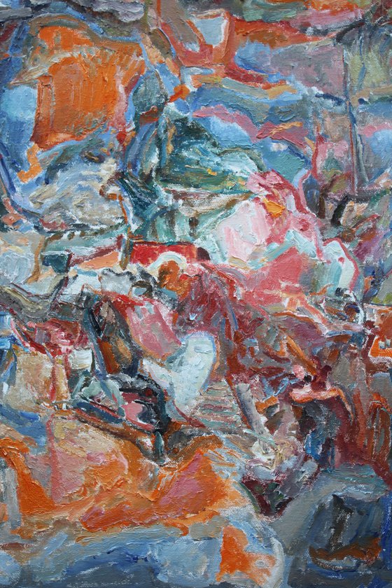 Winter in a small town