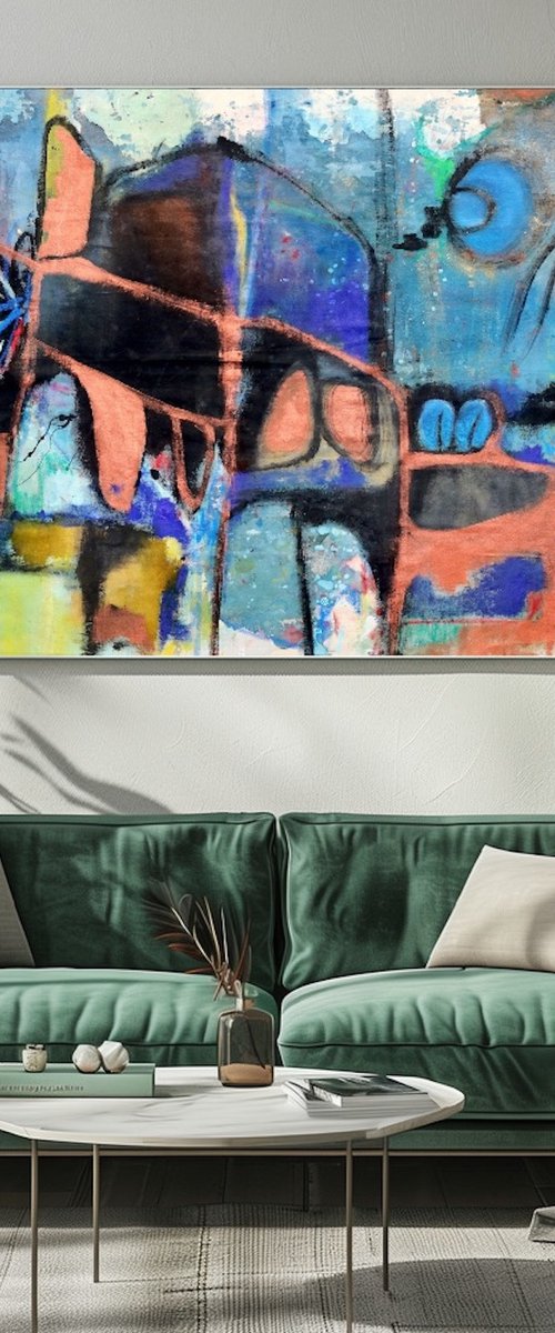 I kept Moving by Poovi Art