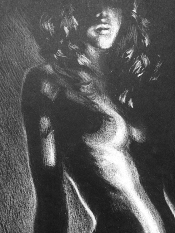 Nude noir #251 25X35cm