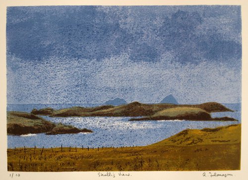 Skellig View by Aidan Flanagan Irish Landscapes