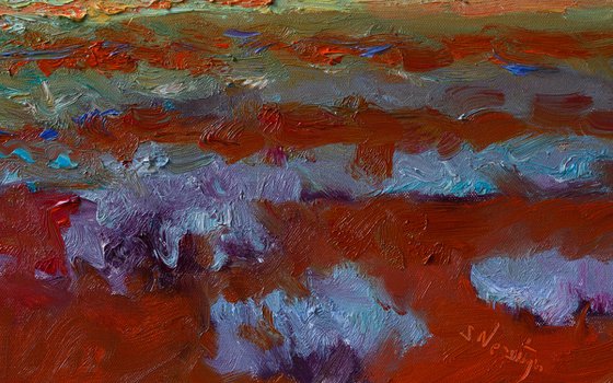 Rose Evening in the Desert