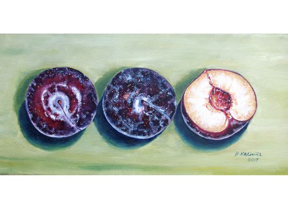 A Trio of Plums