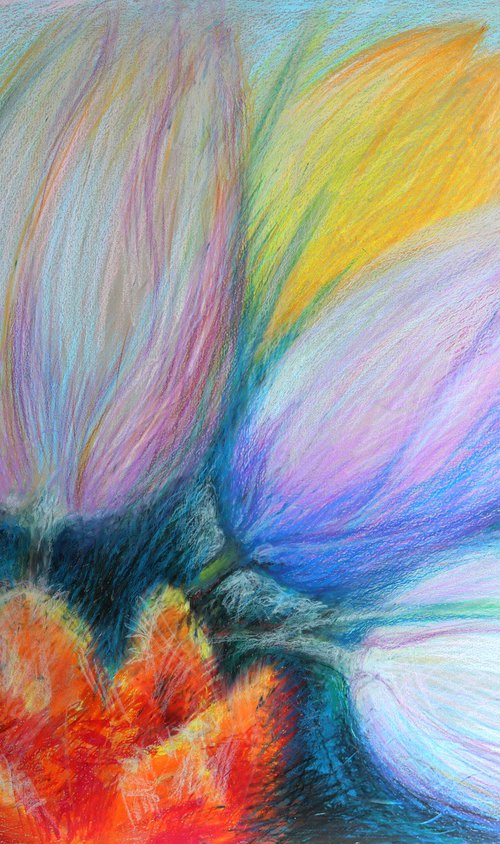 Tulips Grey by Rakhmet Redzhepov