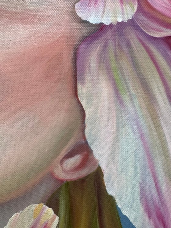 In floral tenderness