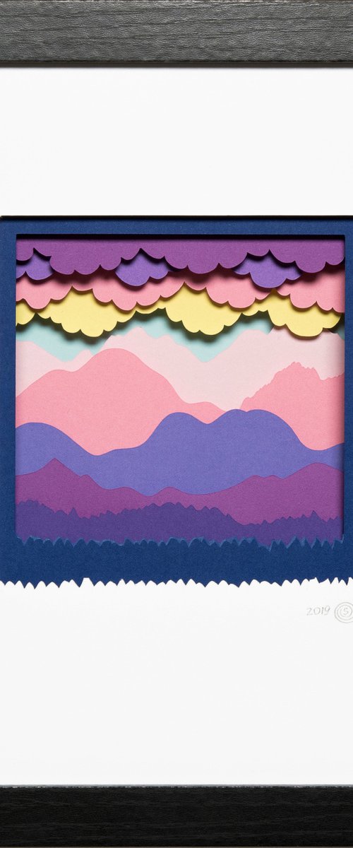 Purple Mountain Majesty by Olga Skorokhod