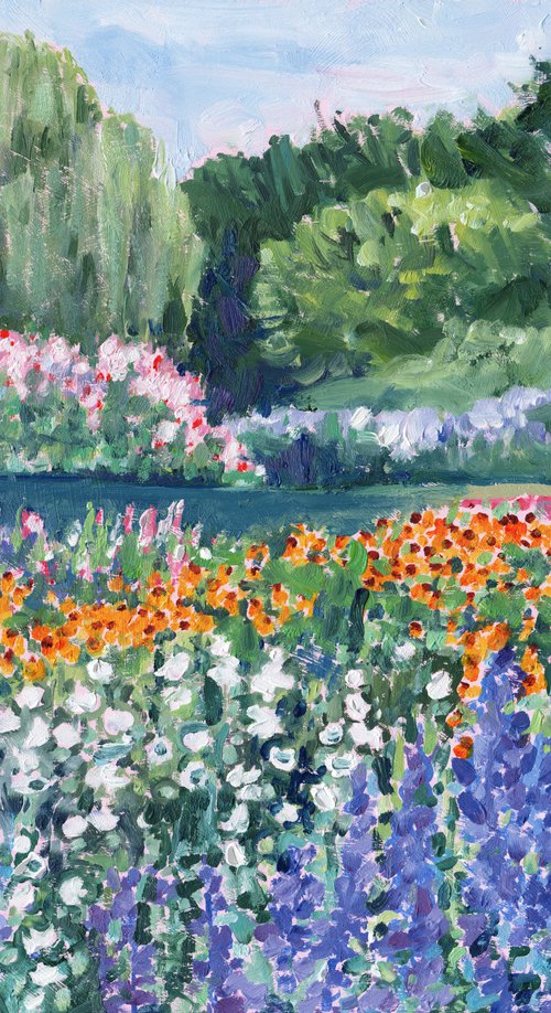 Pensthorpe Garden by Zoe Elizabeth Norman