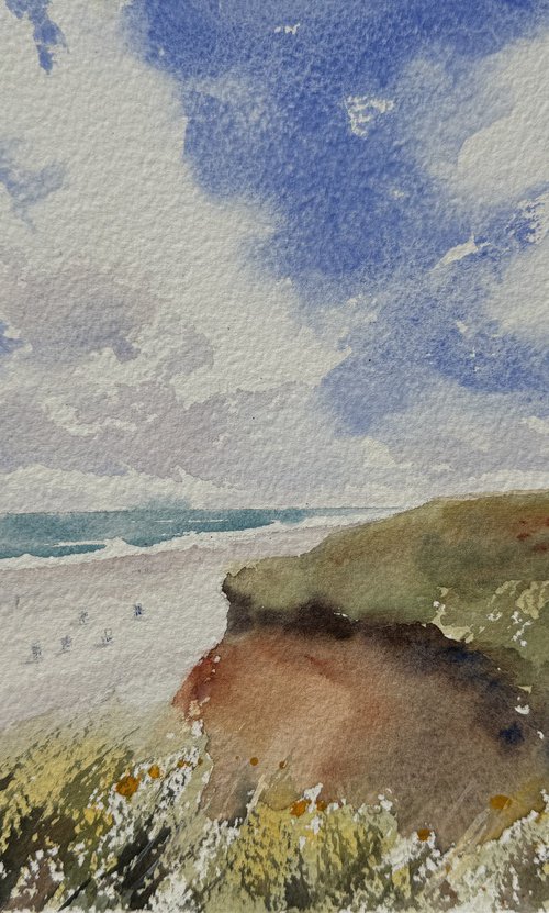 Sylt beach by Shelly Du