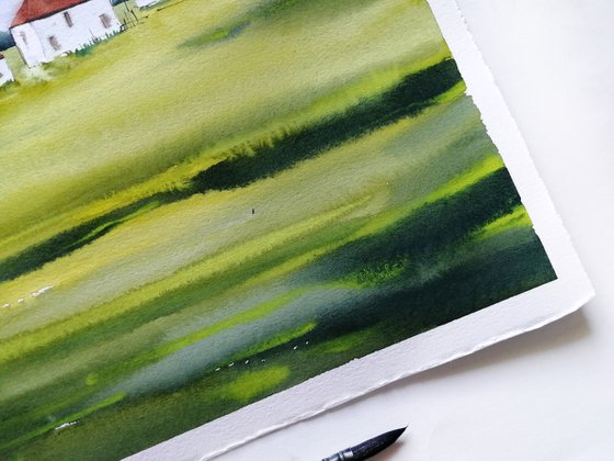 Farm landscape