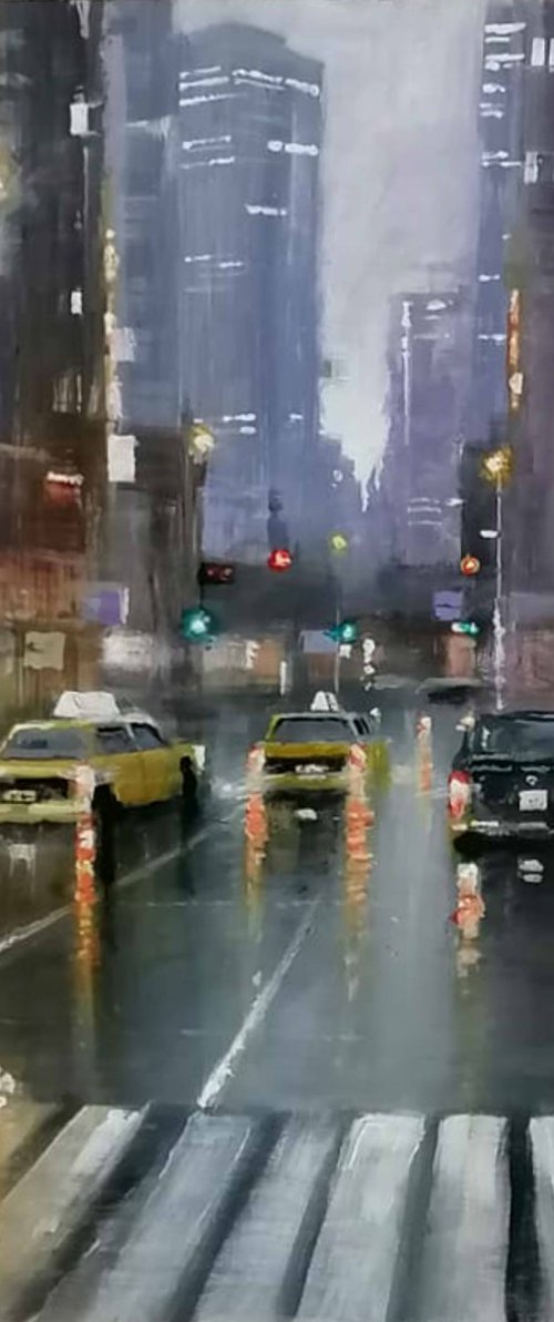 Downtown New York by Alan Harris
