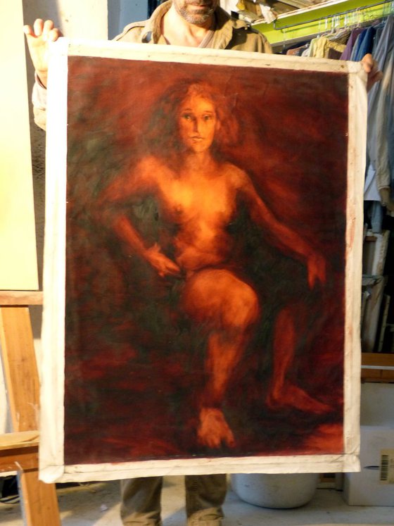 Already, oil on canvas 100x73 cm