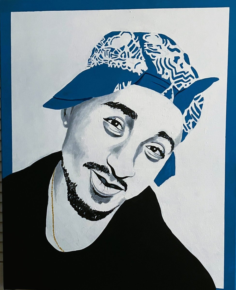 Tupac Shakur by Andrew Sabori