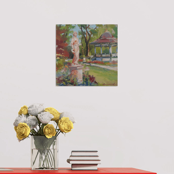 Public gardens, pleinair