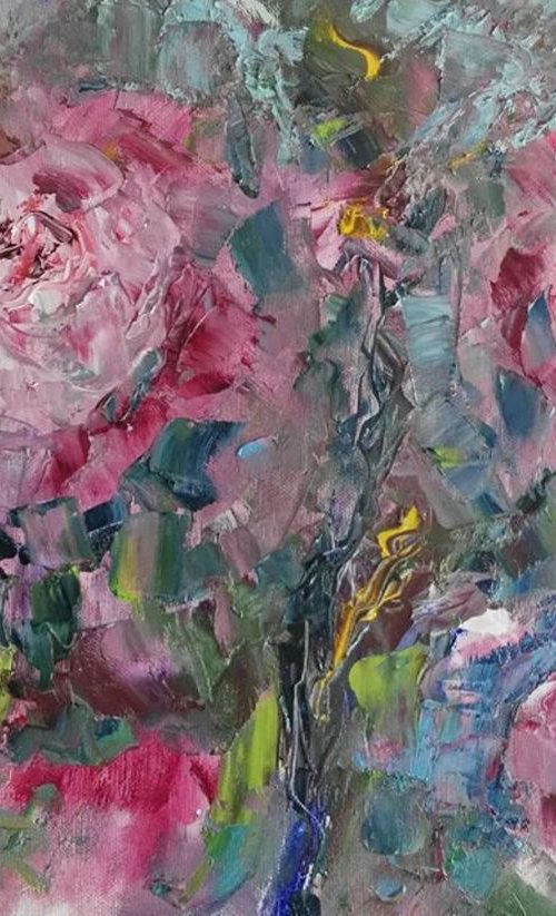 Peonies by Leo Baxiner