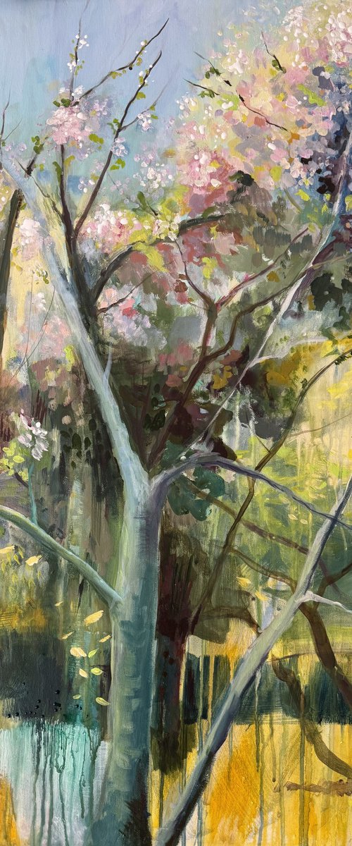 Spring Trees by Ayse McGowan