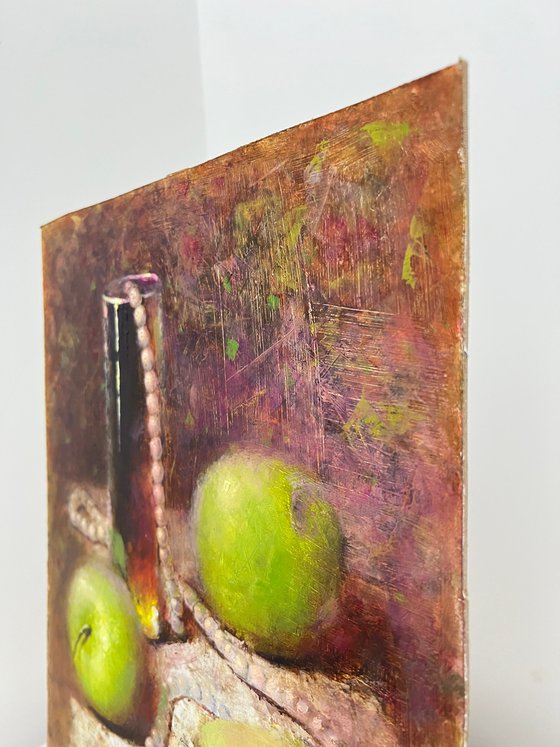 Retro Apple Still Life