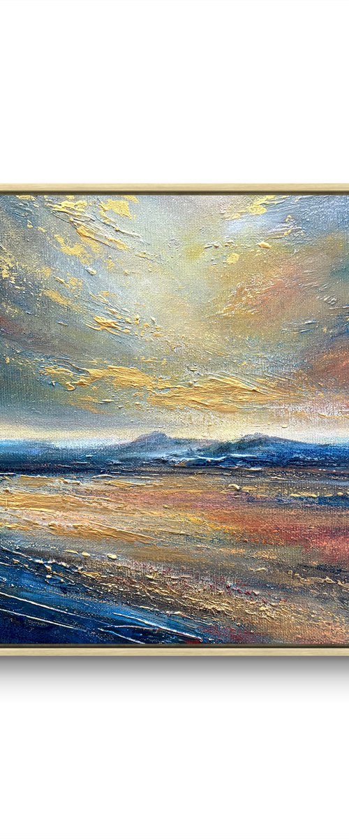 Gilded Light Lindisfarne by Jennifer Taylor