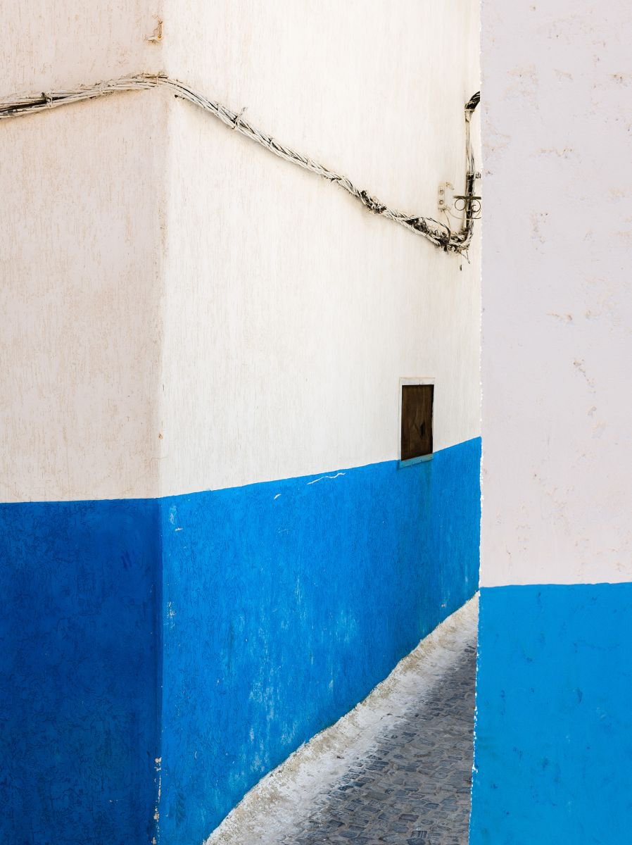 Geometric Cityscapes Photograph By Tom Hanslien, 60 X 80", Rabat Medina, Original Artwork