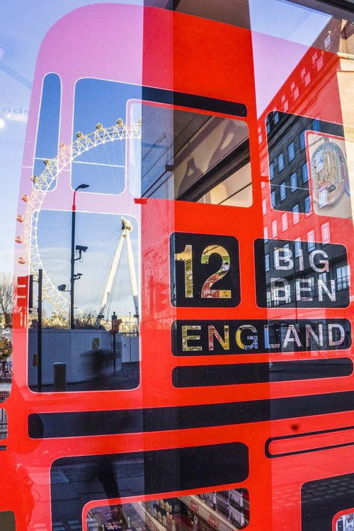 BIG BEN NO:12  ( LIMITED EDITION 2/50) 12"x18" by Laura Fitzpatrick