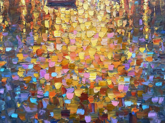 ""Night city of Italy""