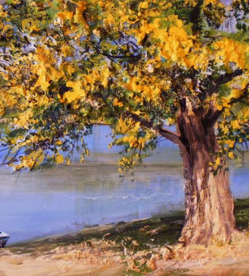 "Summer heat on the river" by Ivan  Grozdanovski