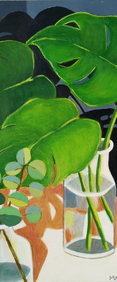Shades of Green #3 by Marisa Añón