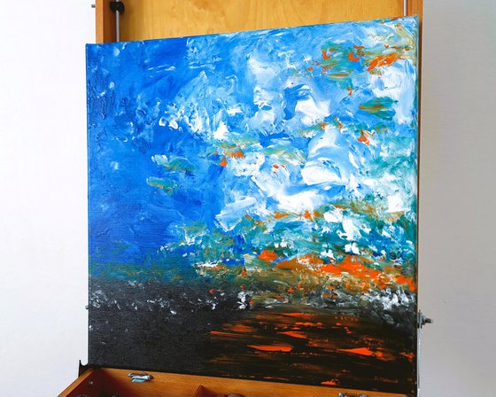 Landscape with a lake 1