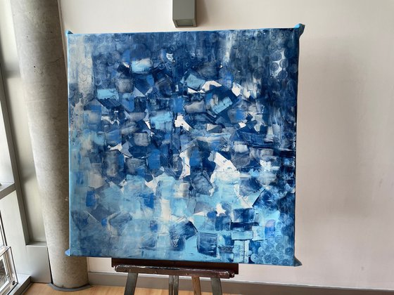 Abstraction in Blue and White