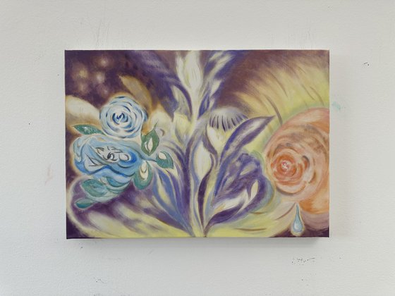 Cosmic flower bouquet