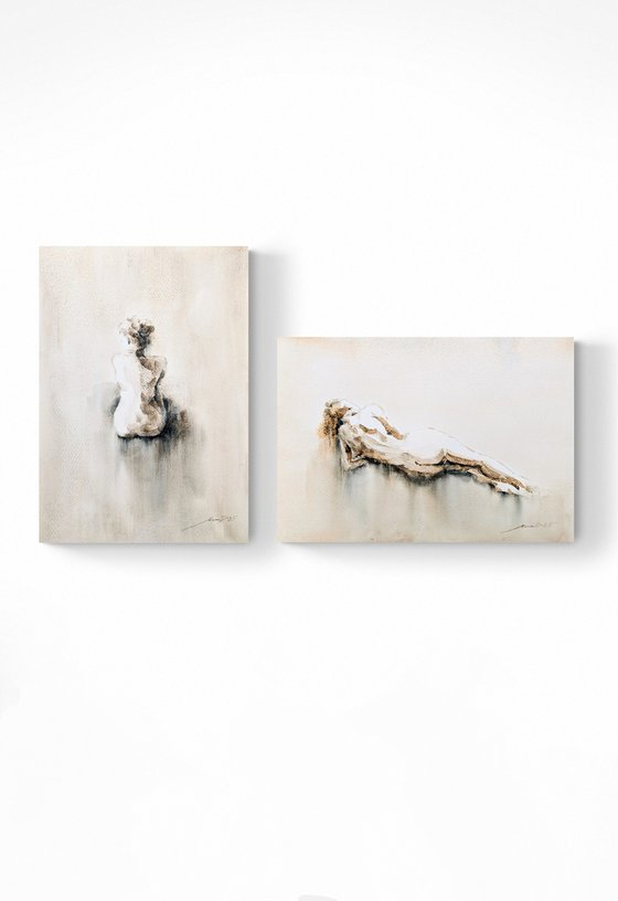 diptych "nude girls"