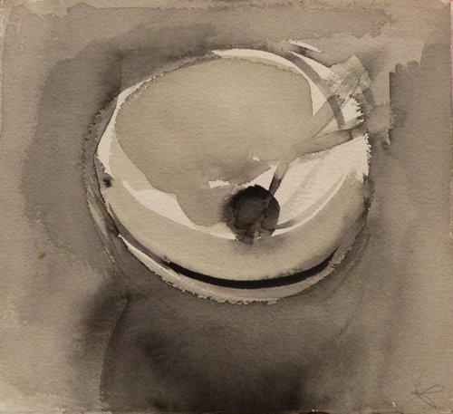 Still Life: Washing-up to do, 23x21 cm by Frederic Belaubre