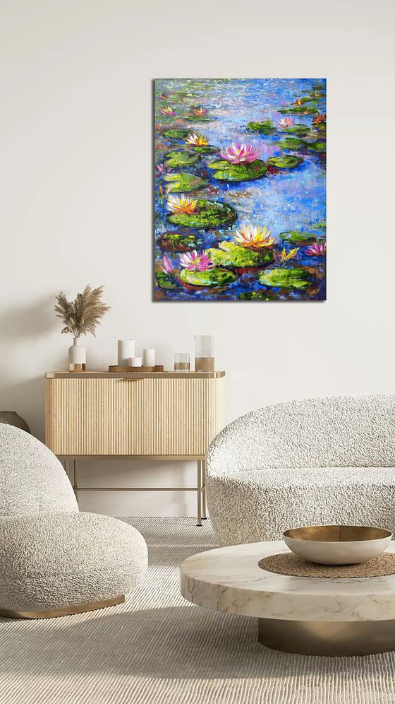 Wispers of water lilies