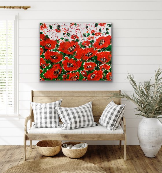 40''x 31"( 100 x 80 cm) Garden of Joy 26