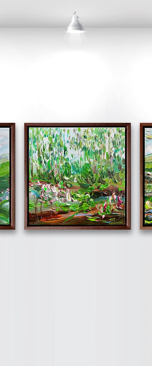 Windy hills - SET of 3 by Tatiana Georgieva