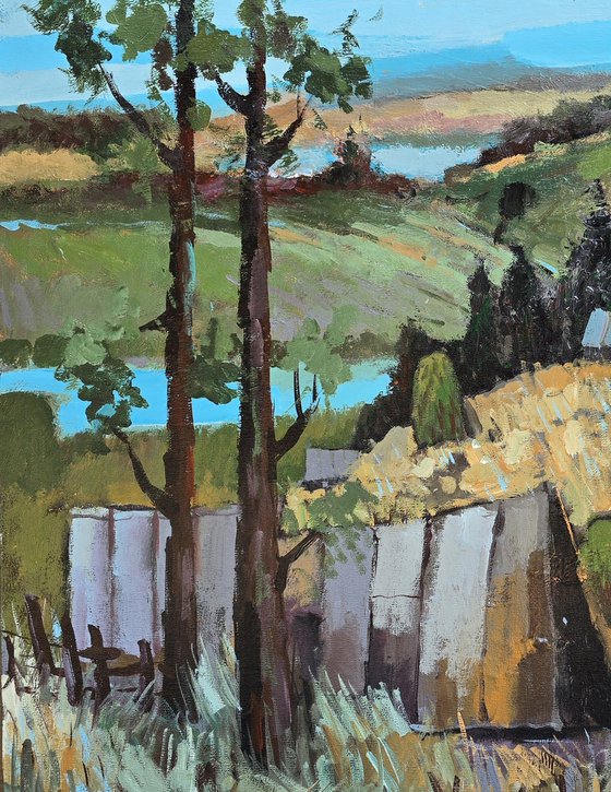 Nestled Among Hills