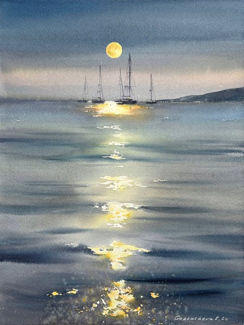 In the moonlight #5 by Eugenia Gorbacheva