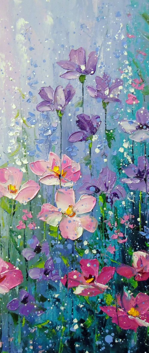 The delicate summer flowers by Olha Darchuk