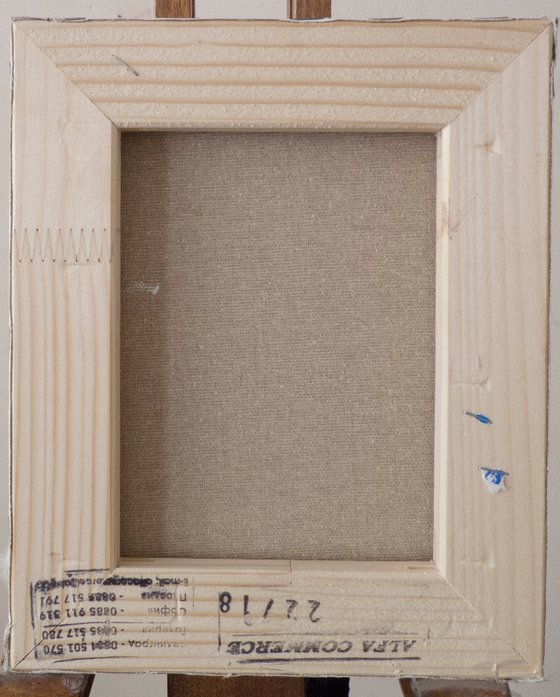 Still life with daffodils and dandelions