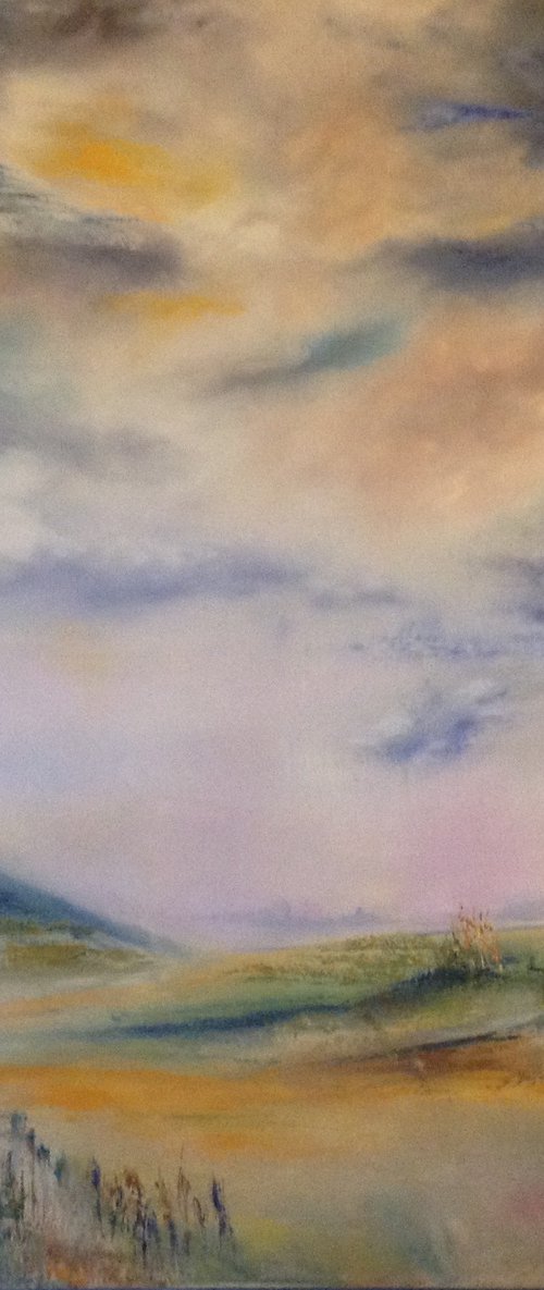 Distant path by Carol Staines
