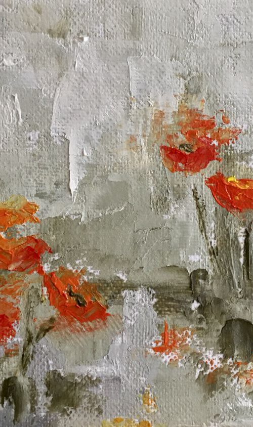 Poppies for Peace #3 by Rebecca Pells