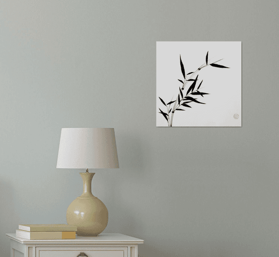 Young sprig of bamboo - Bamboo series No. 2119 - Oriental Chinese Ink Painting