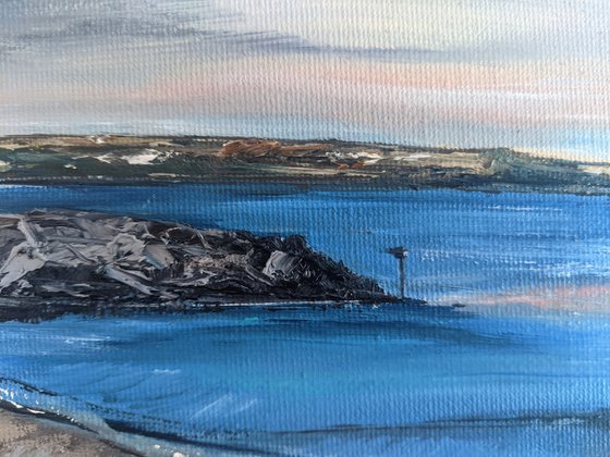 Miniature Weymouth seascape