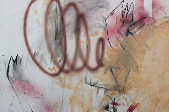 She paints outside the lines No. 2