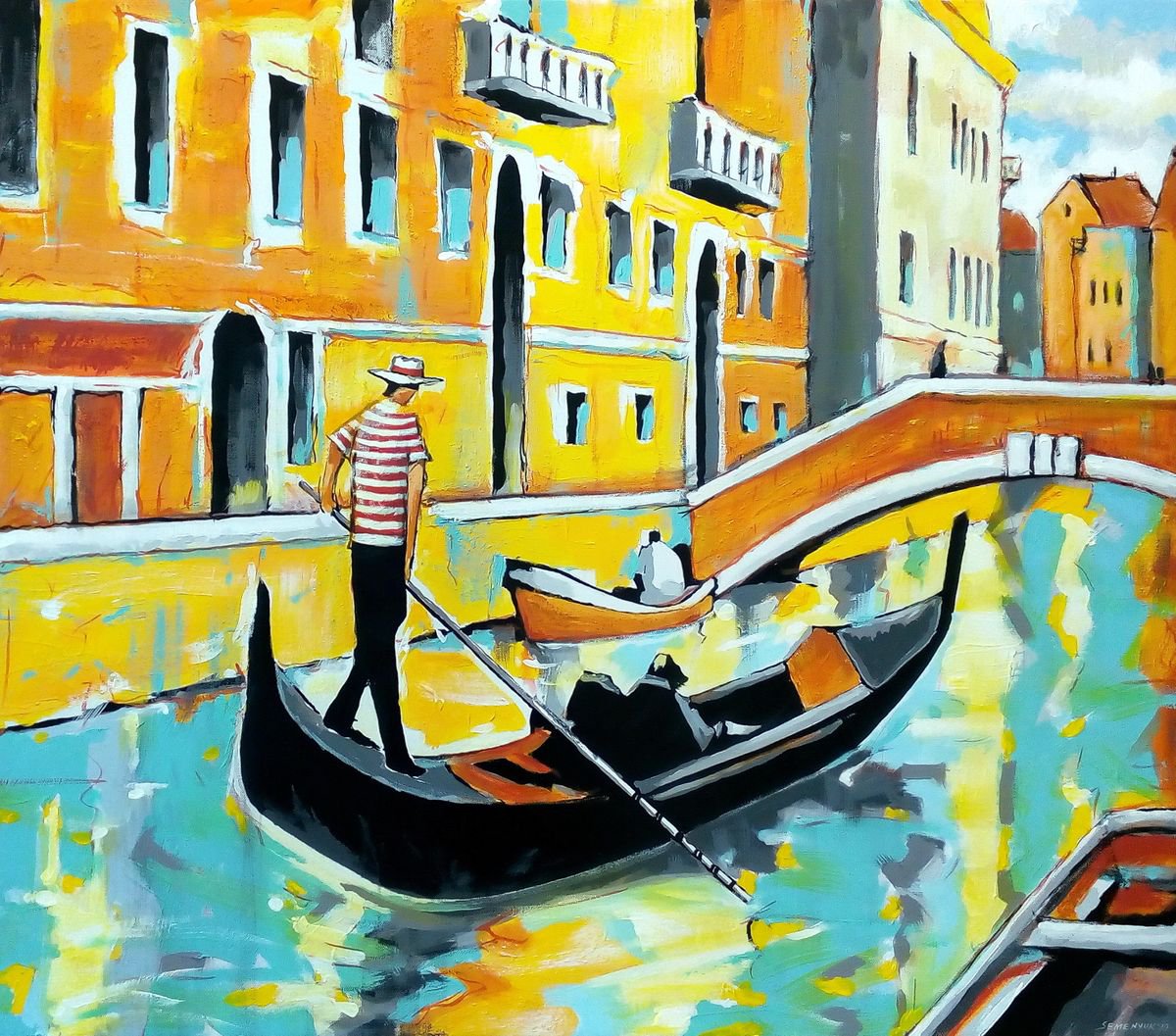 Colors of Venice 2 by Evgen Semenyuk